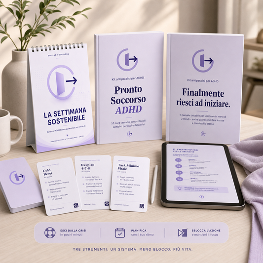 Bundle Completo ADHD — Kit + Card + Planner
